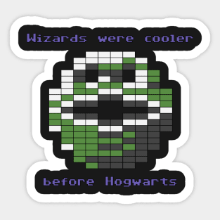 That pixel wizard Sticker